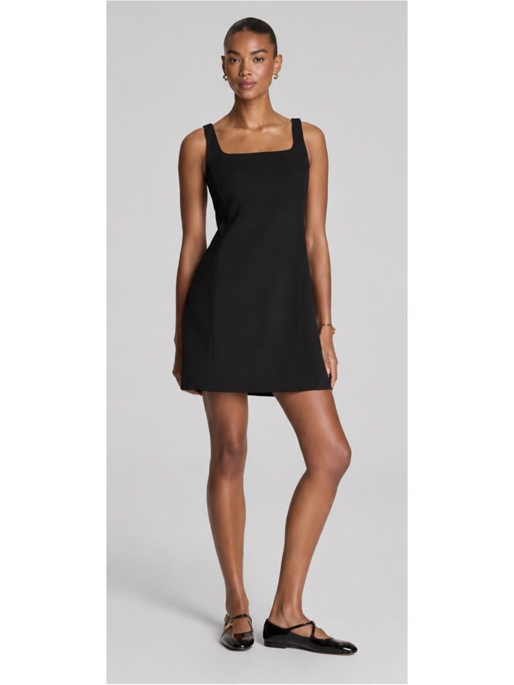 Rare ~ SPANX Ponte Sleeveless Mini Dress in Classic Black Size 2XTall ~ NWT
